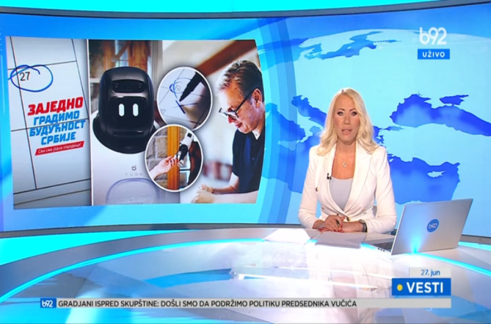 Vesti B92 u 16h 27.06.2026.