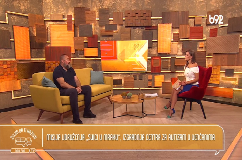 Želim da ti kažem - Mikica Petronijević, osnivač udruženja "Svici u mraku"