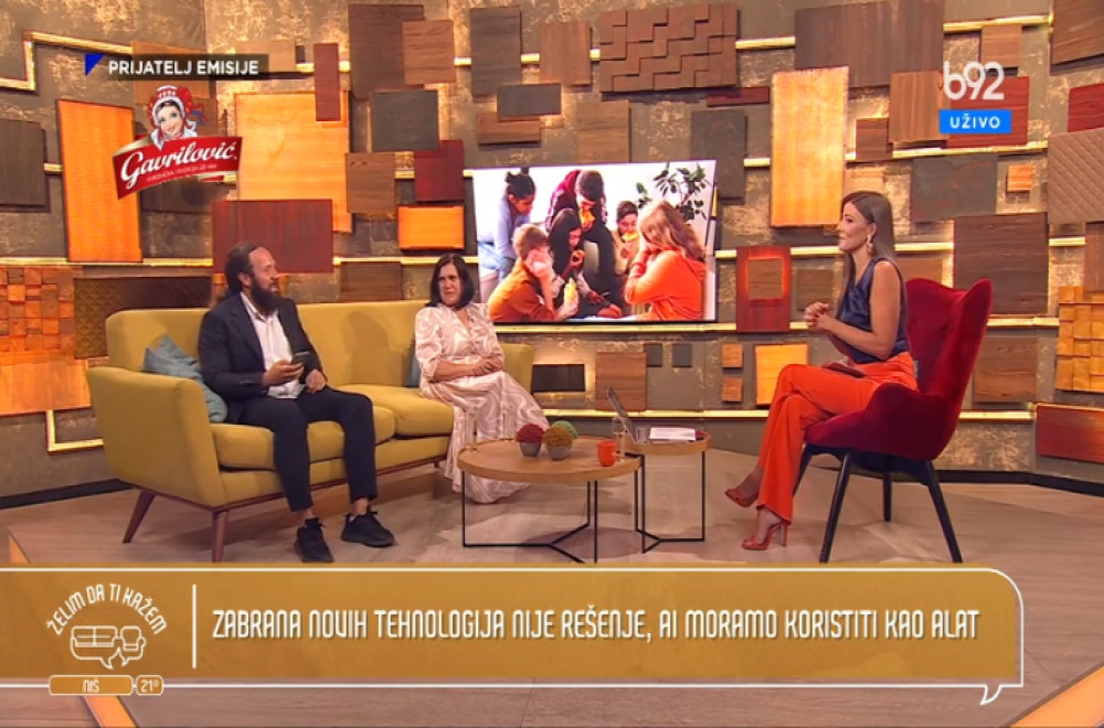Želim da ti kažem - Verica Nikolić, učiteljica OŠ „Станимир Вељковић Зеле“, Бојник i Aleksandar Nikolić, stručnjak za veštačku inteligenciju
