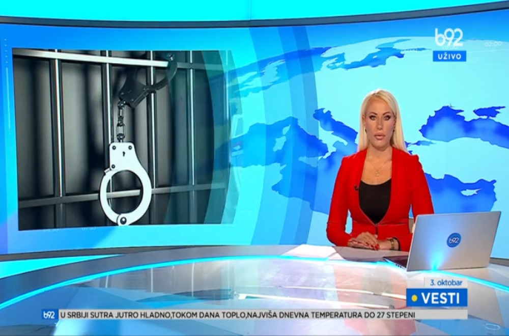 Vesti B92 u 16h 03.10.2026.