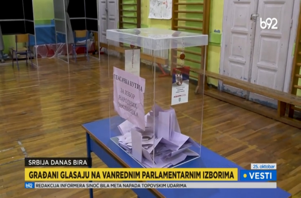 Vesti B92 u 16h 25.10.2026.