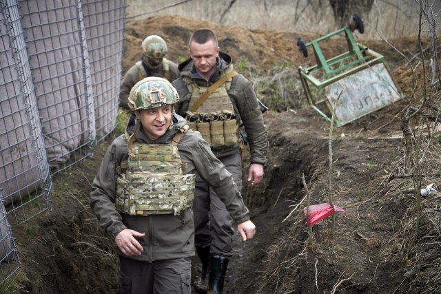 Tanjug/Ukrainian Presidential Preš Office via AP, File