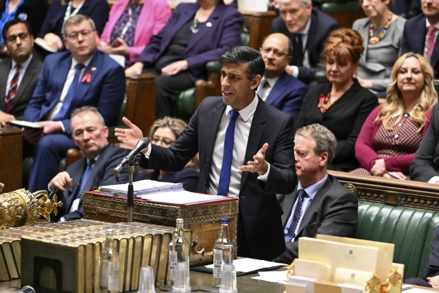 Tanjug/UK Parliament/Jessica Taylor via AP